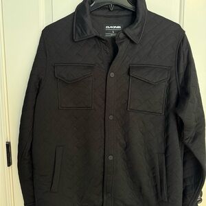 NEW Dakine Men's Black Quilted Shirt Jacket Size Large